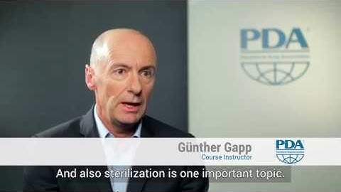 PDA Best Practices and Points to Consider in Aseptic Processing Training Course