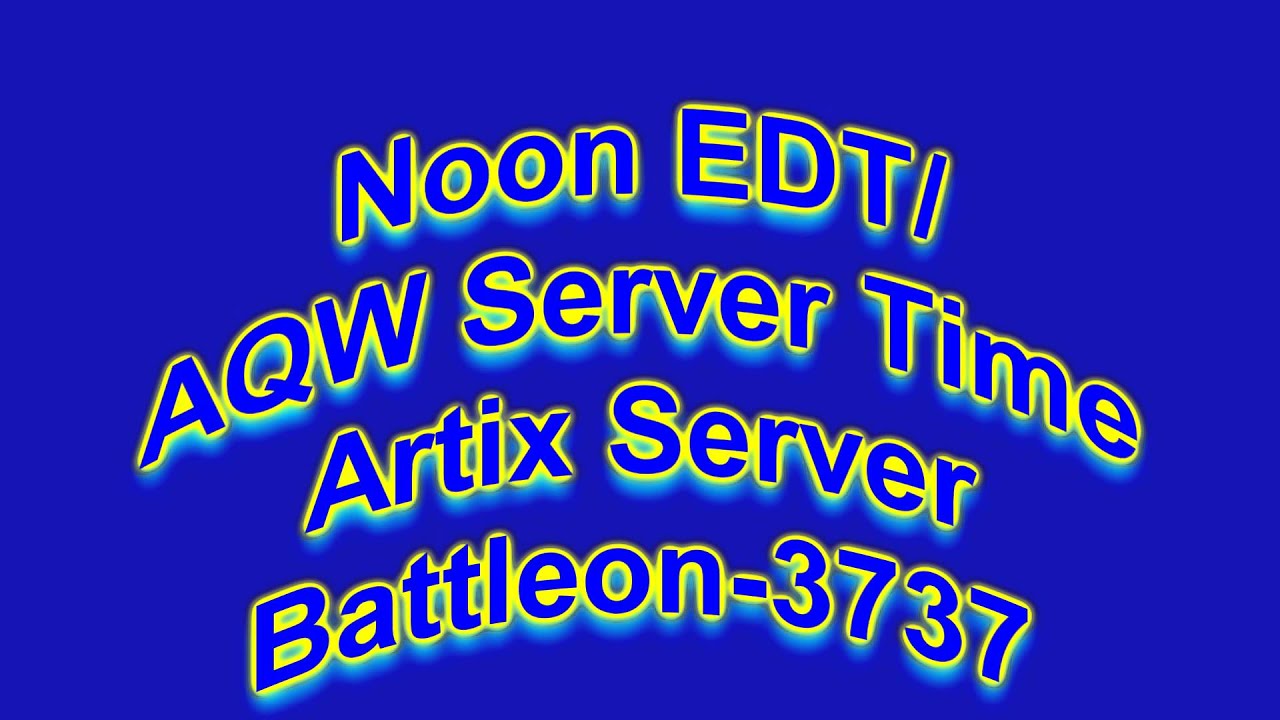 AQW Hangout Saturday February 9th