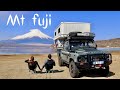 Mt FUJI wild camping! + Japans #1 Land Rover garage  (Ep118 GrizzlyNbear Overland)