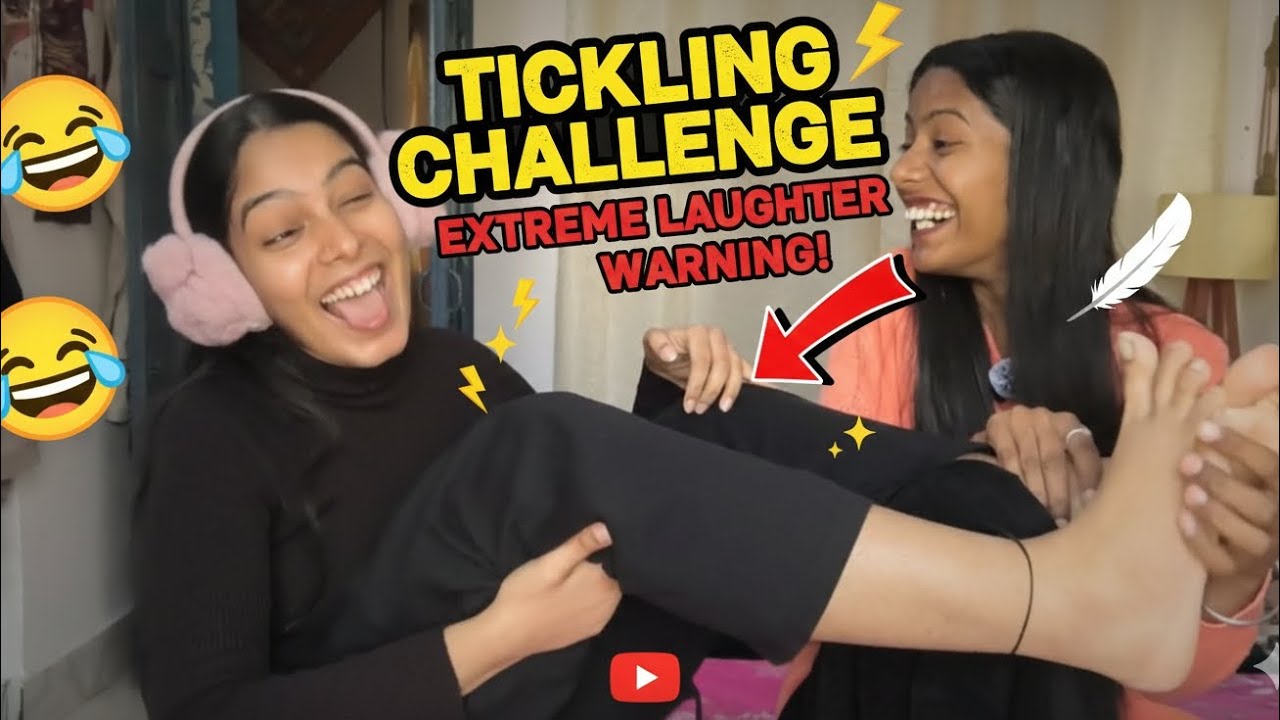 tickling challenge🤣||gudgudi challenge with sister 😂😂#funnychallenge #challengevideo #gudgudi 