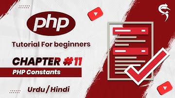 Chapter # 13 Constant In PHP Step By Step In Urdu/Hindi