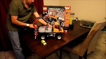 Lego 8110 Unimog U400 Timelapse 1080P