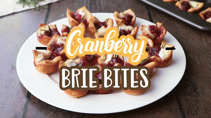How to make: Cranberry Brie Bites
