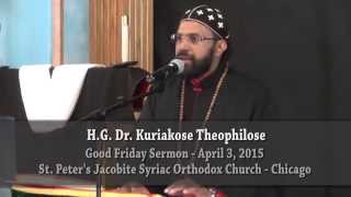 Good Friday Sermon