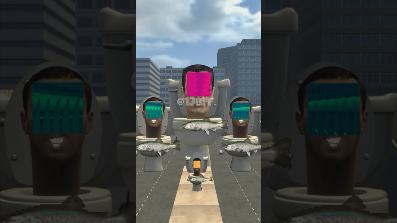 Lovely Skibidi Toilet 28 (Fish III) | Funny Memes 