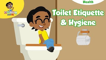 Toilet Etiquette & Hygiene | Health & Saftey with Akili | Brand New Akili and Me #hygienematters