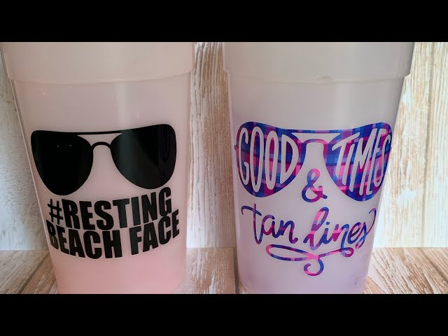 Color Changing Vinyl on Color Changing Cup - The Happy Scraps