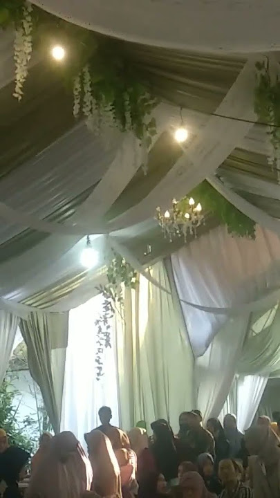 Suasana tamu undangan pernikahan #shorts #wedding #undangandigital