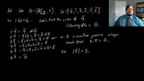 Finite Groups | Modern Algebra 1