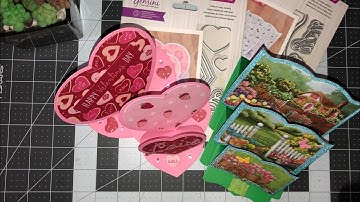 Crafters Companion Stacked Triple Easel Cards