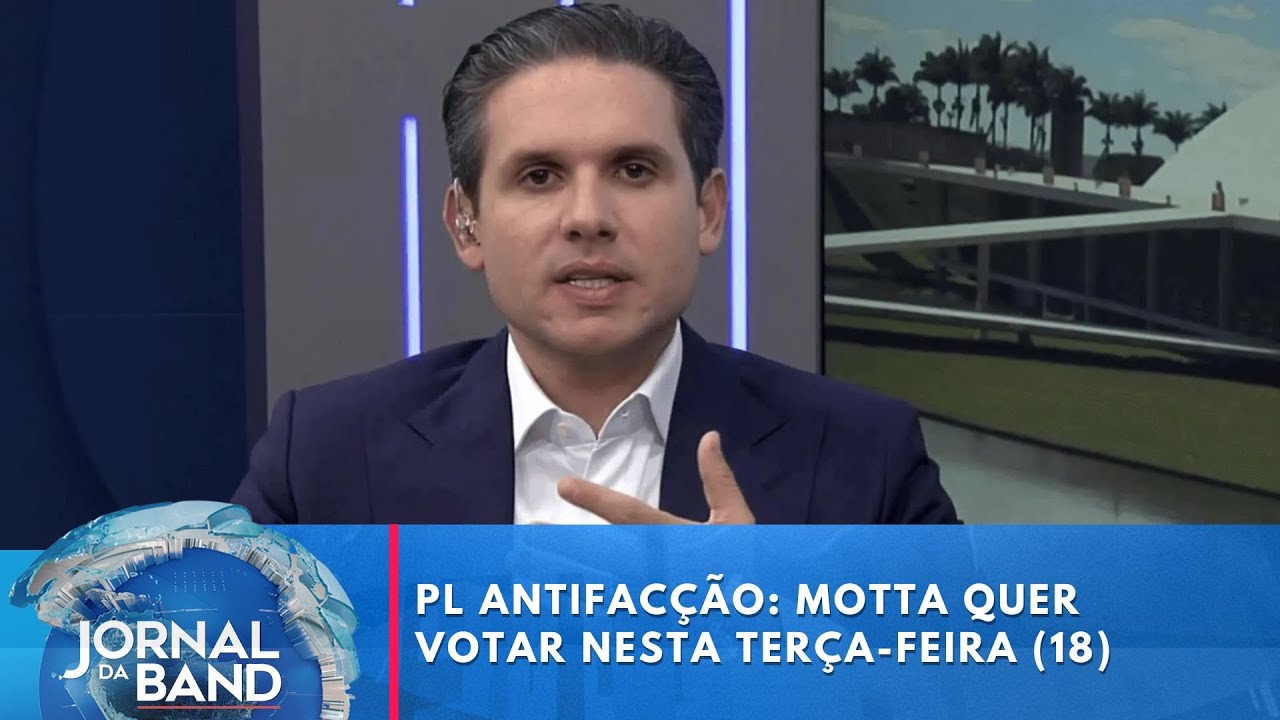 PL antifacção: Motta quer votar nesta terça-feira