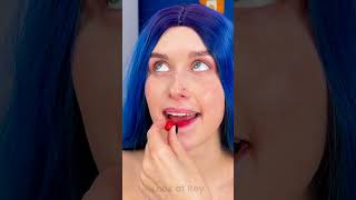 Sweet & Silly 🍭💄 😲🍬 Candy Makeup Craze - Testing Candy Makeup #Trend