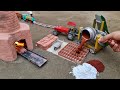 Top diy tractor the most creatives  mini rustic making miniature for water pump concrete bridge