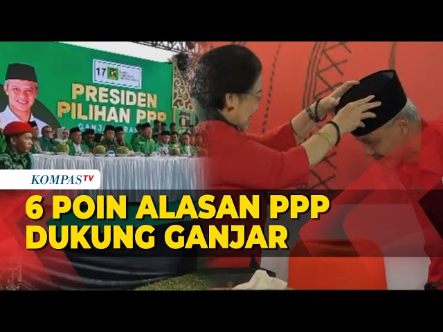 6 Poin Alasan PPP Dukung Ganjar Pranowo jadi Bakal Capres 2024 class=