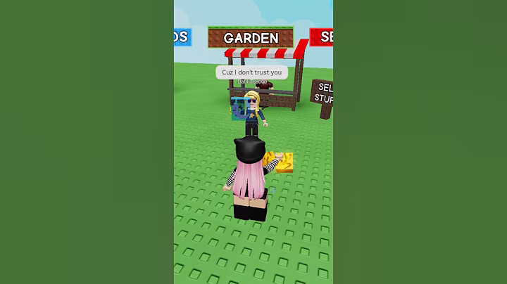 Did She Just SCAM Me? 😑😑 in Grow A Garden 🏡 #roblox #growagarden #shorts #robloxgame #robloxedit