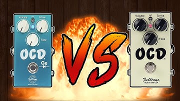 Fulltone OCD V2  vs OCD GE Overdrive Pedal Comparison
