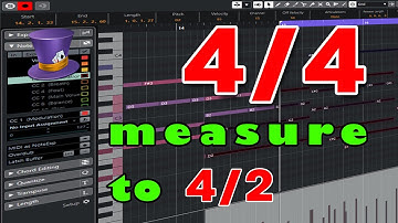 Change 4/4 measure to 2/4 time from a MIDI file - XGWorks