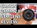 Canon 24mm Pancake 2.8 STM Lens Full Review with Photo & Video Samples