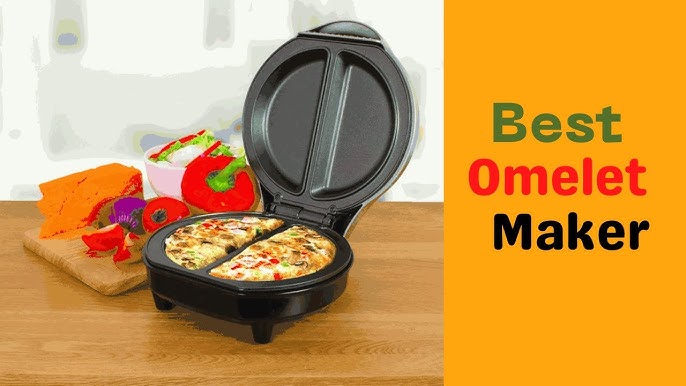 Better Chef - Electric Double Omelet Maker - Black