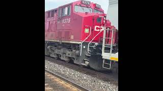 CP 134 with KCS 4813 and CPKC 9375