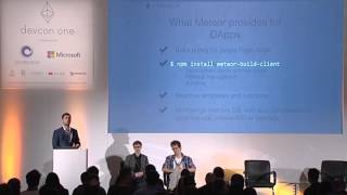 DEVCON1: Building a DApp: What are DApps and why Meteor - Fabian Vogelsteller