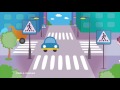 Правила дорожного движения (ПДД) 🚗 для детей в стихах. 🚦 Развивающий мультик. Урок 1