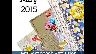 May 2015 recap
A quick recap of some of the top stories and inspiration from MyScrapbookEvolution.com during May 2015.
If you missed some stories, click the links below to reach the archives.
MSE Main Archive: http://myscrapbookevolution.com/2015/05/
MSE Blog Archive: http://myscrapbookevolution.blogspot.com/2015_05_01_archive.html
Visit the DigiScrapGeek Podcast: http://digiscrapgeek.com/category/podcast/ May 2015 recap