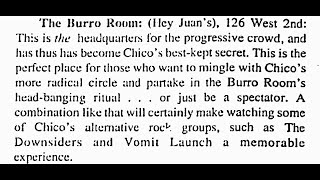 American Music Club - The Burro Room, Chico, September 2, 1989 [VIDEO] New Transfer