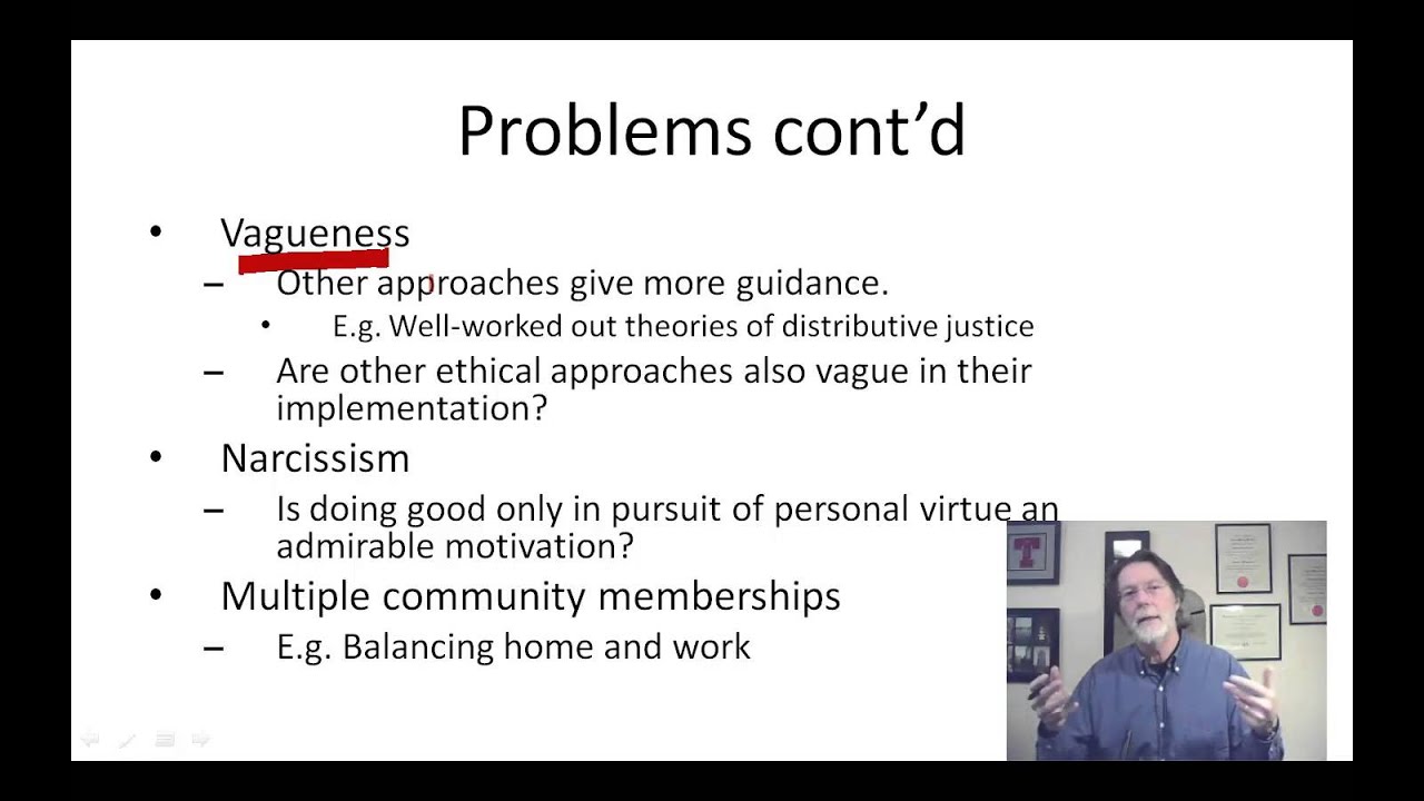 Problem Of Virtue Ethics