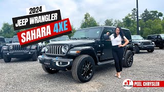 2024 Jeep Wrangler Sahara 4XE!  What's NEW for the 4XE?! | FOR SALE  Toronto & Mississauga, ON