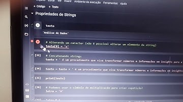 Aula 3 - Python - Strings e Indexação