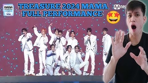 [#2024MAMA] TREASURE (트레저) - INTRO   KING KONG   RUN | Mnet 241122 방송 FIRST TIME REACTION