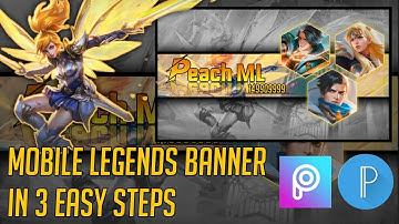 HOW TO MAKE MOBILE LEGENDS BANNER IN JUST 3 EASY STEPS | Tutorial #1 | Peach ML