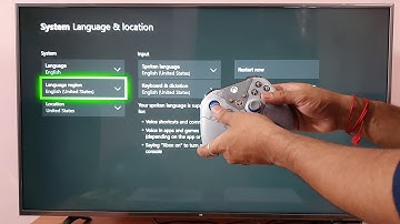 How to Change Region / Location in XBOX One Console?
