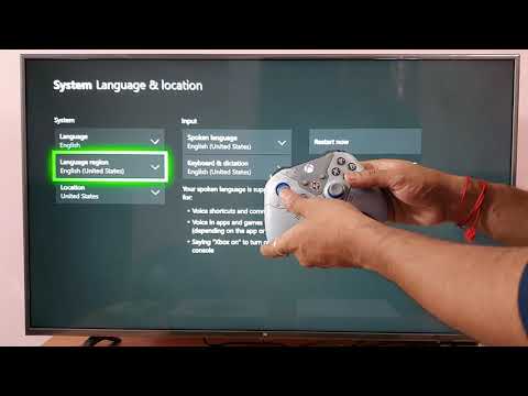 How to Change Region / Location in XBOX One Console?
