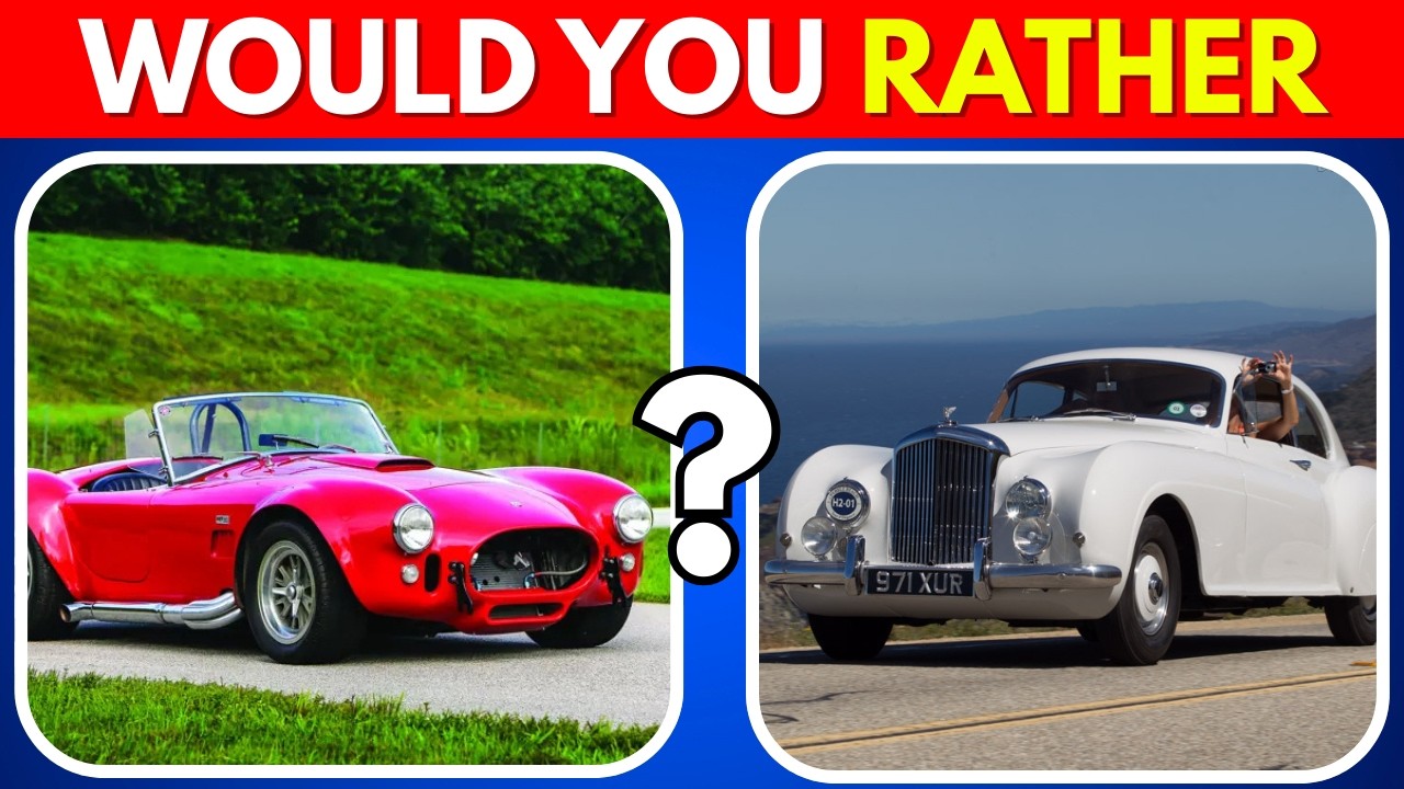 Choose Between Legends | Would You Rather Classic Car Edition