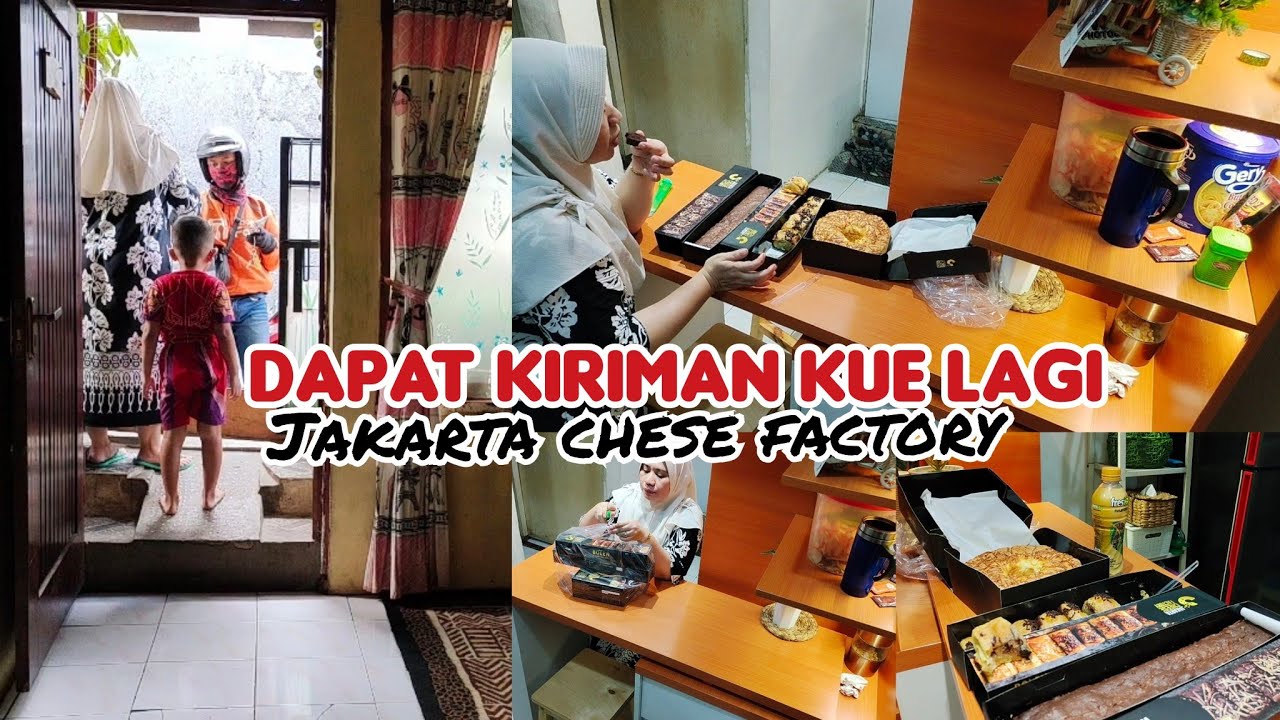 DIKIRIMIN KUE LAGI JAKARTA CHEESE FACTORY makrafibule YouTube