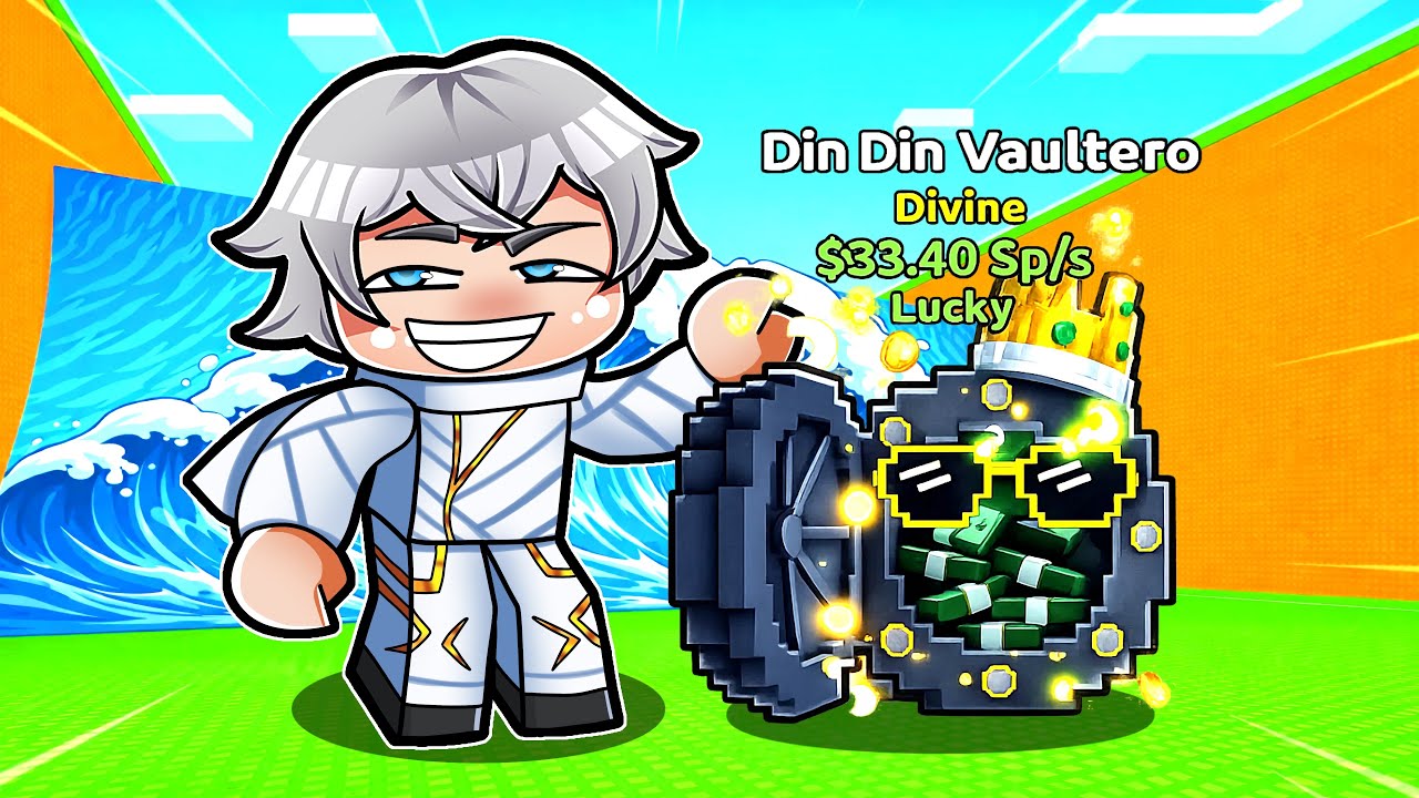 BAKAR ROBUX! Aku Dapetin BRAINROT 0.6% TERLANGKA di Escape Tsunami for Brainrot!