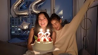 celebrating my first birthday in NYC!⋆˙⟡(bday vlog!!!)