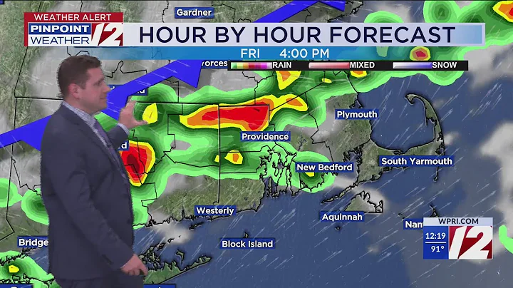 WPRI 12 Weather Forecast 7/25/25: Hot, Humid With Strong Storms Possible This Afternoon