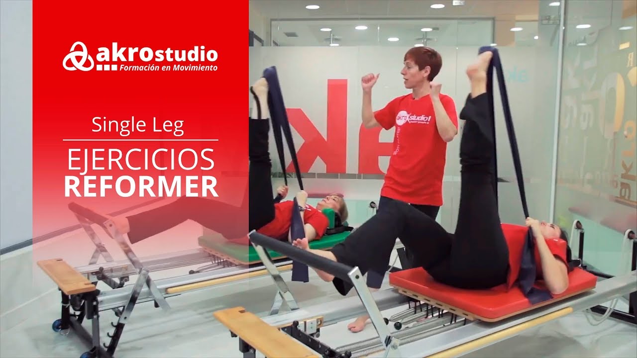 Pilates Reformer - Ejercicio Single Leg (2 variaciones)