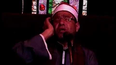 الشيخ محمود طه الصفطى من قرية بنى مهدى سورة آل عمران