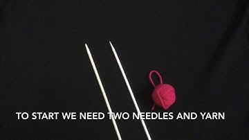 How to Knit- Absolute Beginner Knitting,Lesson 1 - Even if you’re Clueless! In English and Urdu