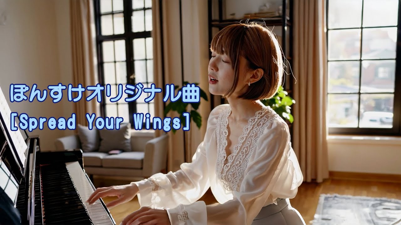 ぽんすけオリジナル曲 [Spread Your Wings] - YouTube