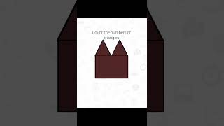 How many triangles are there 🤔?#mind your #logic #shorts