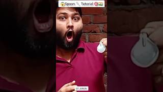spoon 🥄 challenge Tutorial 😱🇮🇳 | Accepted challenge |#dtjunun #magic #tutorial