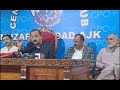 گھر بیوی سے لڑائی کا غصہ راستے بند کرکے نکالنے کی اجازت نہیں دی جاسکتی وزیر وائلد لائف جاوید ایوب
