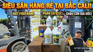 Săn Đất FoxFarm &amp; Phân Cá Giá Rẻ Giật Mình Tại Tiệm D&amp;S Garden Supplies Bắc Cali