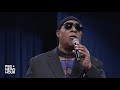 WATCH: Stevie Wonder pays tribute to Aretha Franklin at her 