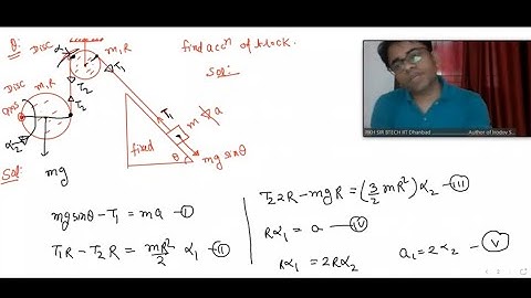 Lecture-17: Shot-cut approach to acceleration in fixed axis rotation & radius of gyration by RKH SIR
